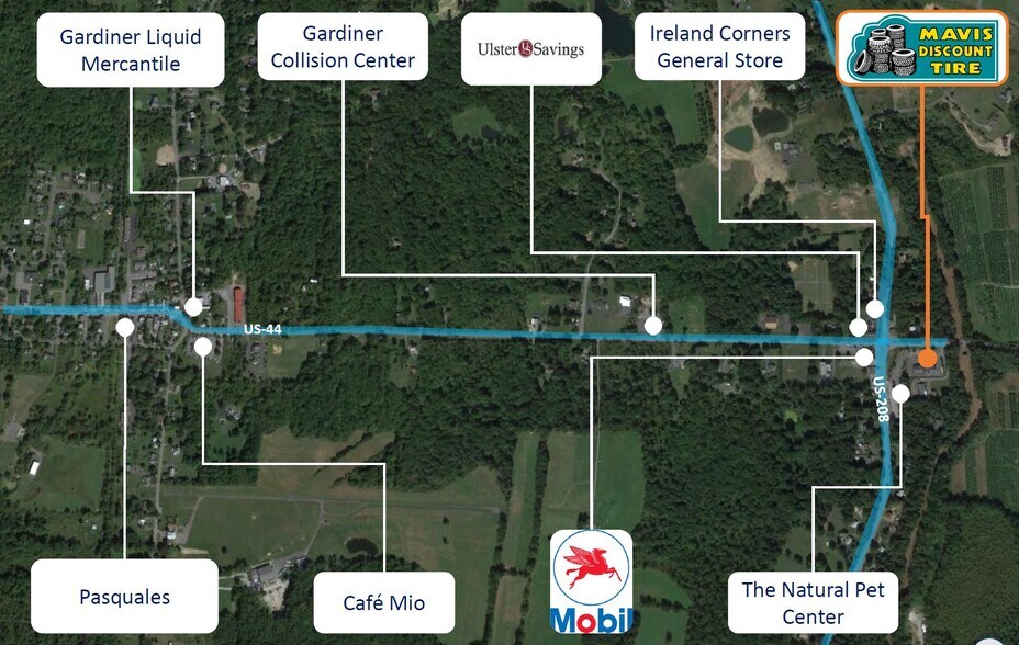 2170 44 55 Rt, Gardiner, NY 12525 Mavis Discount Tire