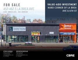 457-467 S La Brea Portfolio - Retail Space