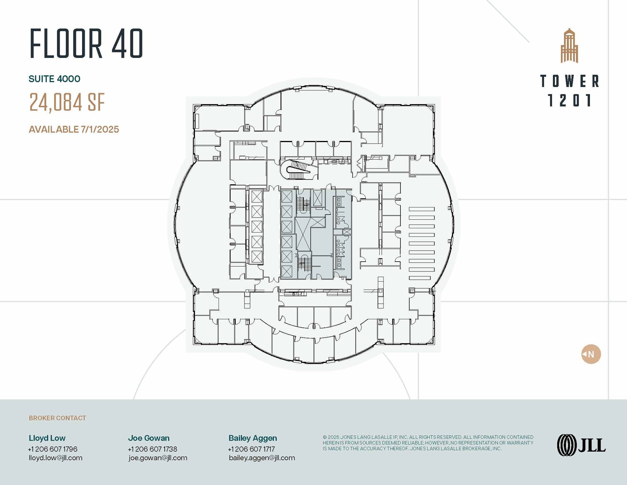 1201 3rd Ave, Seattle, WA for lease Floor Plan- Image 1 of 1