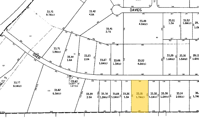 345 Oser Ave, Hauppauge, NY for sale Plat Map- Image 1 of 1