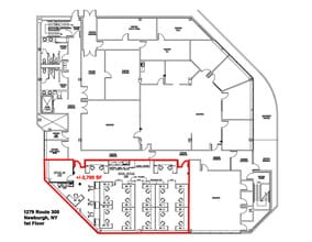 1279 Route 300, Newburgh, NY for lease Floor Plan- Image 1 of 1