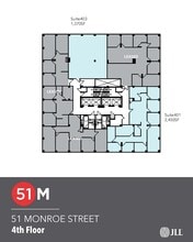 51 Monroe St, Rockville, MD for lease Floor Plan- Image 2 of 2