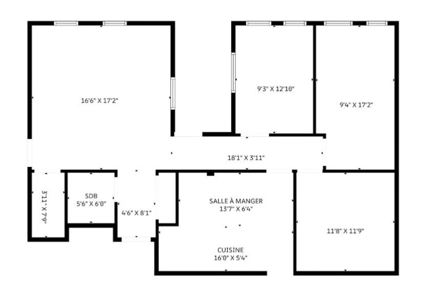 53-55 Rue De La Pointe-Langlois, Laval, QC for lease Floor Plan- Image 1 of 1