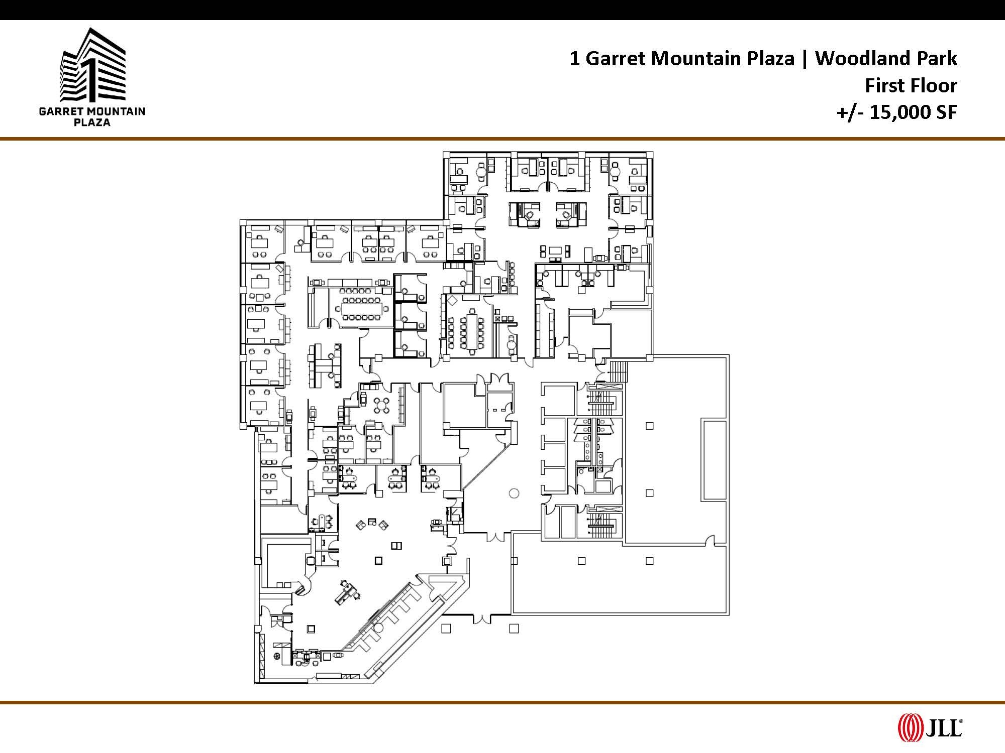 1 Garret Mountain Plz, Woodland Park, NJ for lease Floor Plan- Image 1 of 1