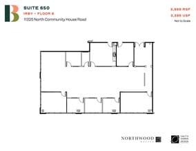 11325 N Community House Rd, Charlotte, NC for lease Floor Plan- Image 1 of 1