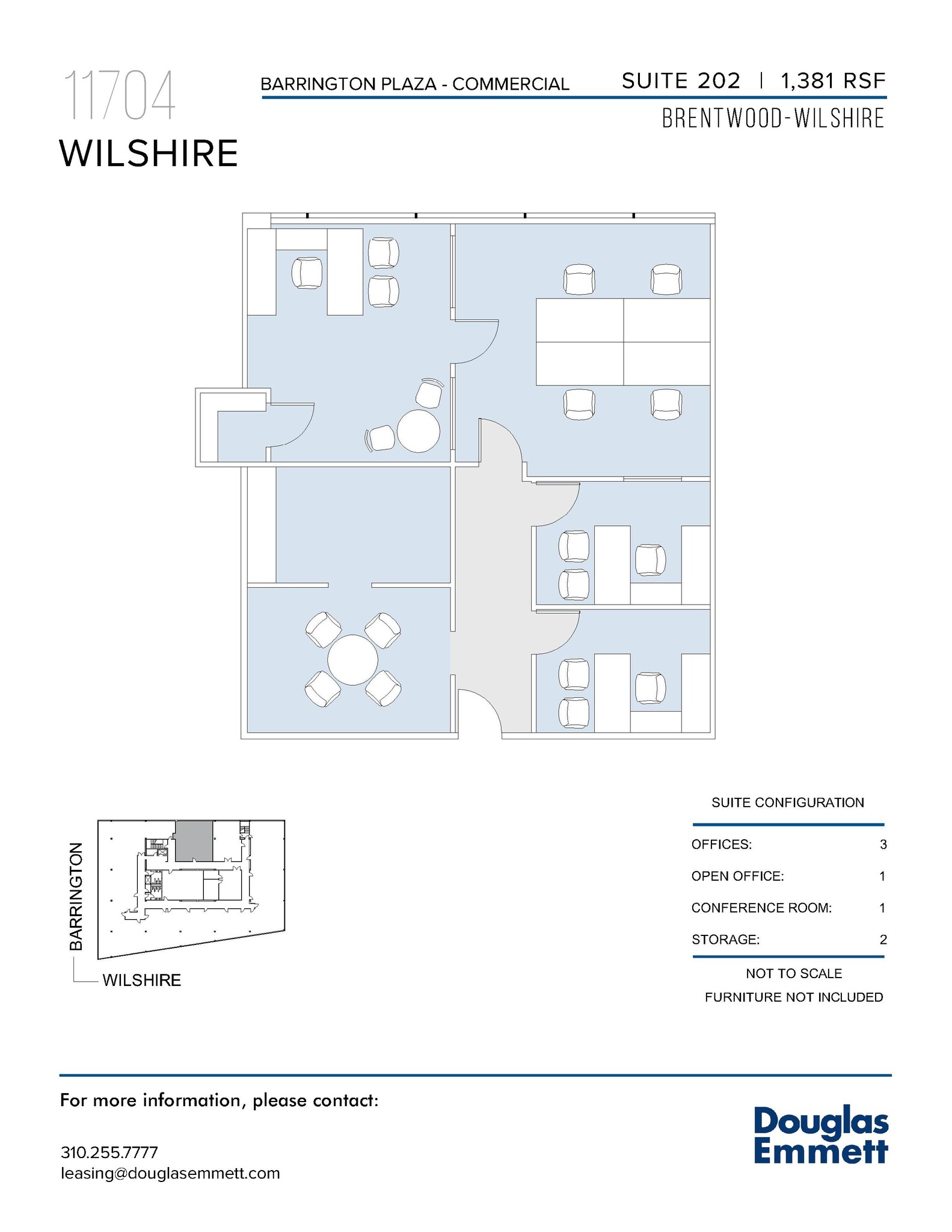 11704 Wilshire Blvd, Los Angeles, CA for lease Floor Plan- Image 1 of 1