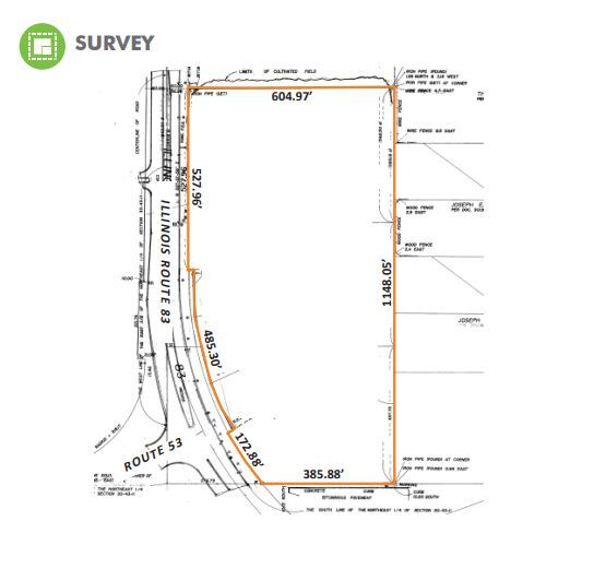 NEC Rt 53 & Rt 83, Long Grove, IL for sale - Site Plan - Image 3 of 3