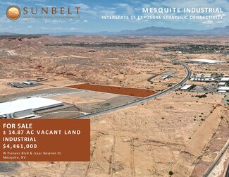 More details for Isaac Newton & Pioneer, Mesquite, NV - Land for Sale