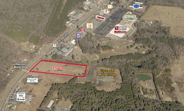 00 Moose Lodge Rd, Gloucester, VA - AERIAL  map view