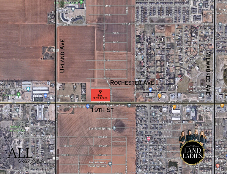 19th St & Rochester Ave, Lubbock, TX for sale - Aerial - Image 2 of 2