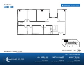 1999 Bryan St, Dallas, TX for lease Floor Plan- Image 1 of 1