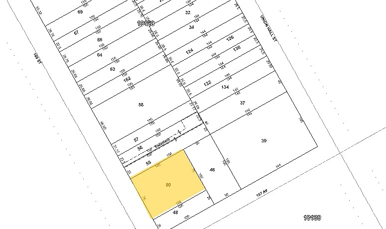10657 160th St, Jamaica, NY for sale - Plat Map - Image 1 of 1
