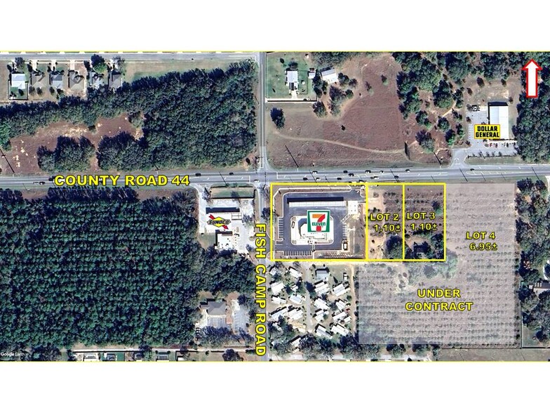 County Road 44, Grand Island, FL for sale - Aerial - Image 1 of 3