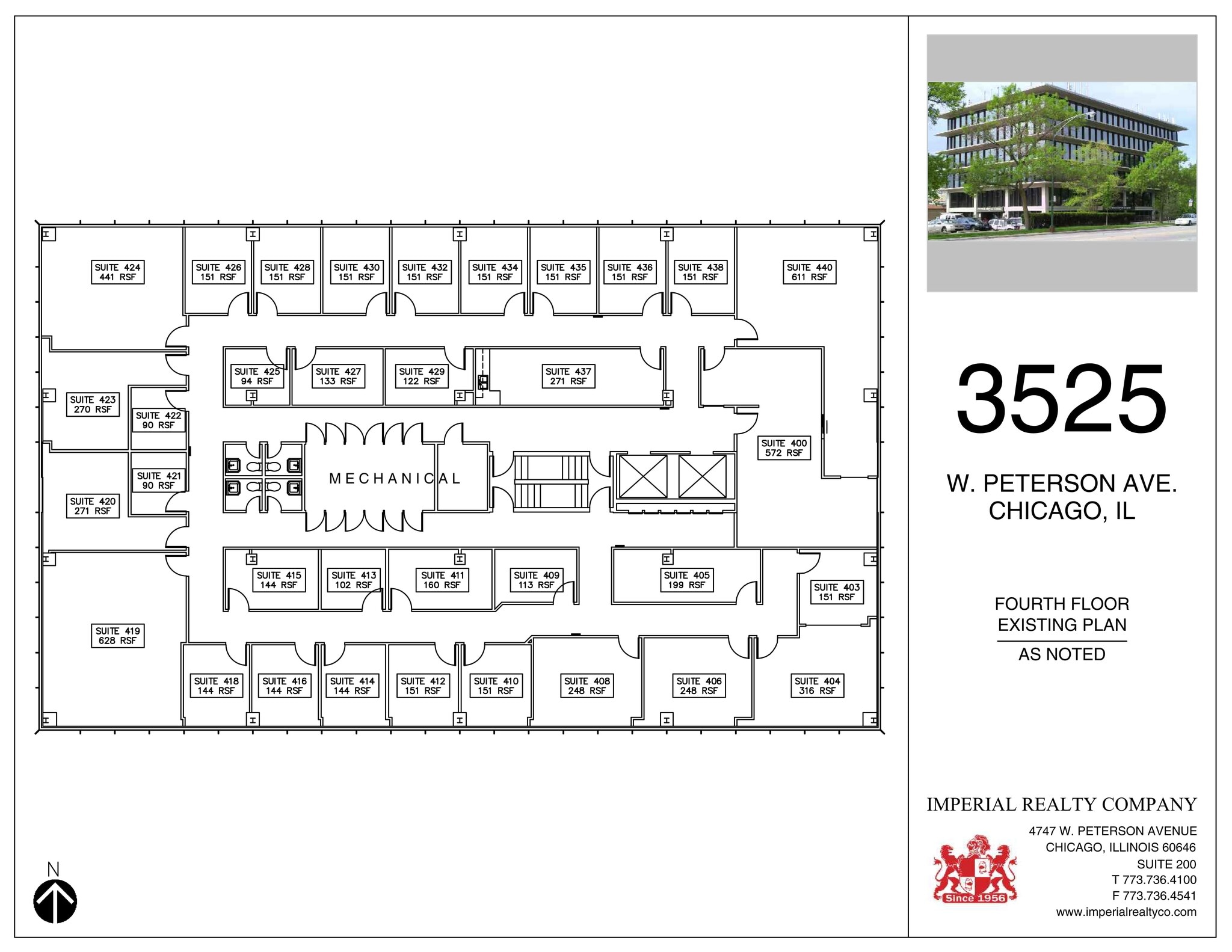 3525 W Peterson Ave, Chicago, IL for lease Site Plan- Image 1 of 4