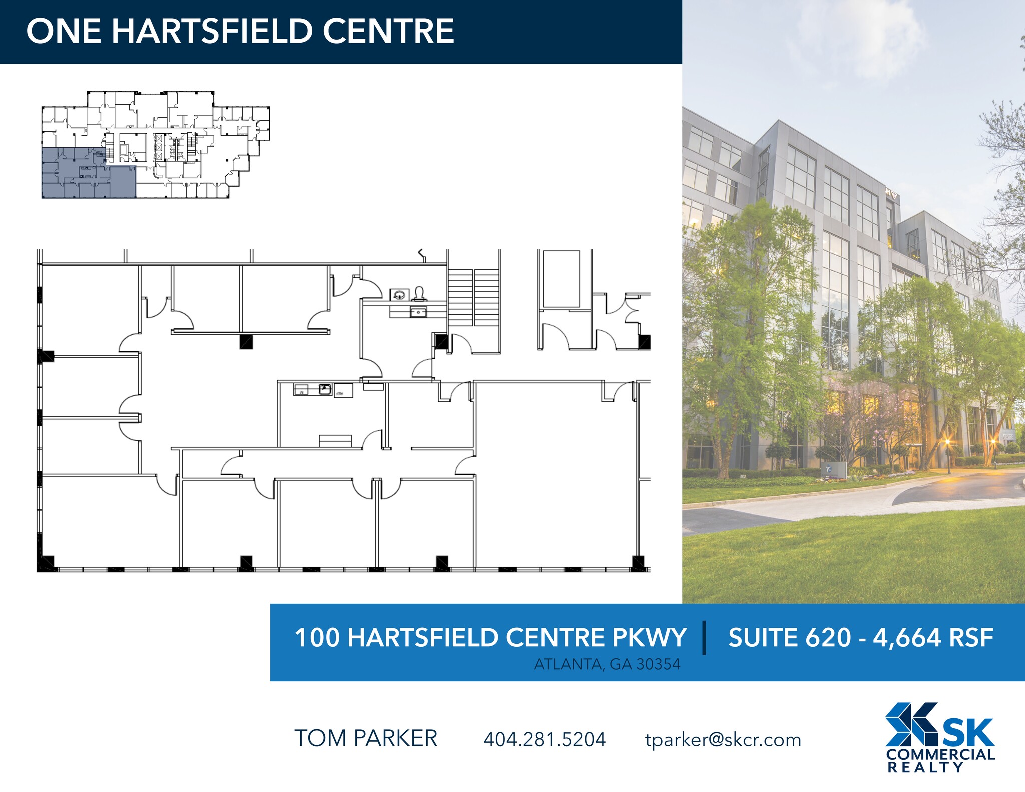 100 Hartsfield Centre Pky, Atlanta, GA for lease Site Plan- Image 1 of 1