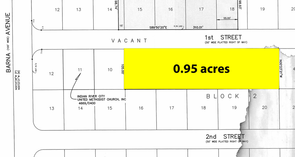 1st, Titusville, FL for sale - Site Plan - Image 2 of 2