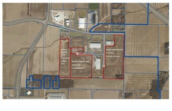 Bass Pro Blvd At Lime City Road, Rossford, OH - AERIAL map view - Image1