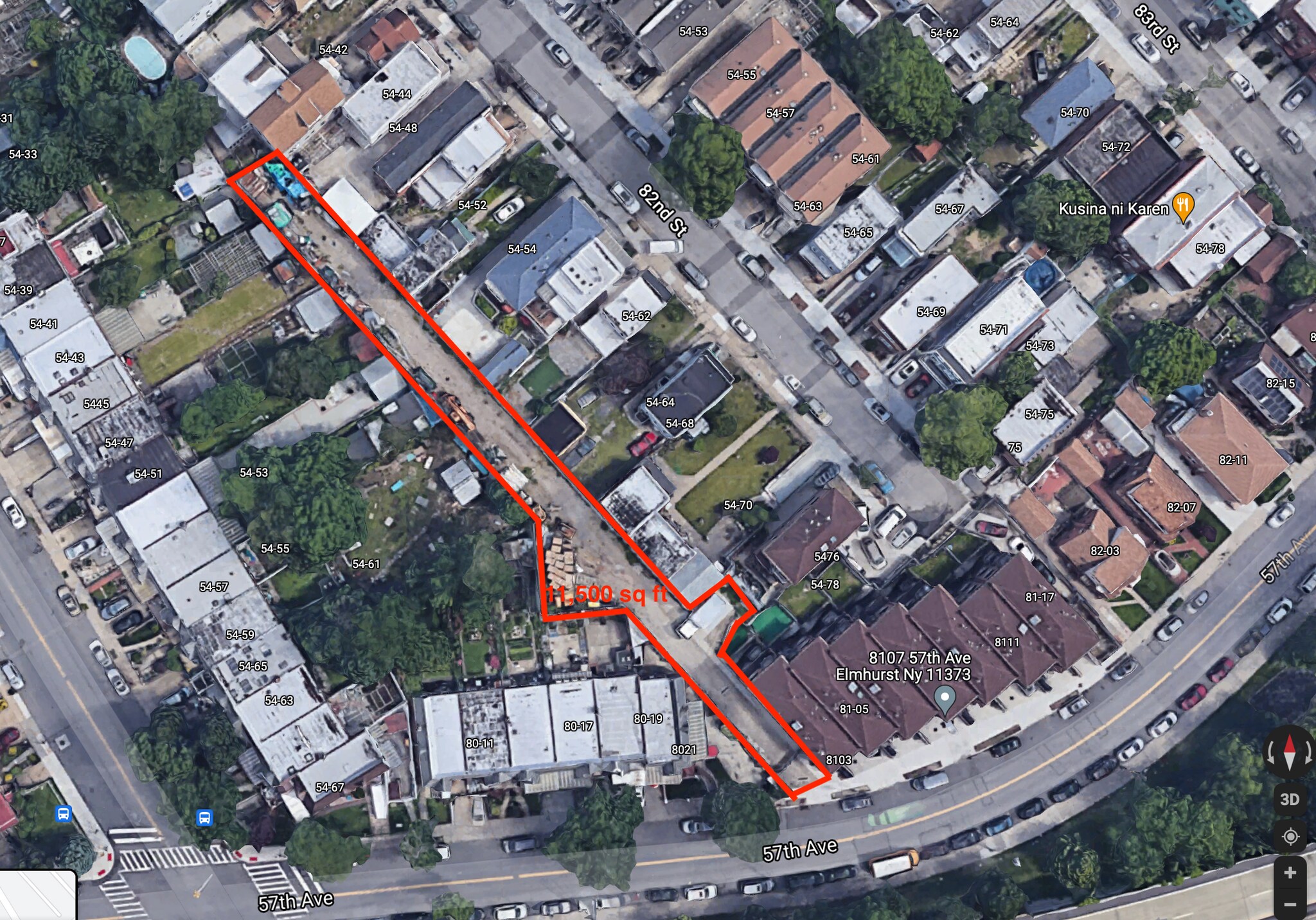 8101 57th Ave, Flushing, NY for sale Aerial- Image 1 of 1