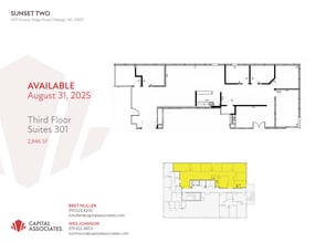 3909 Sunset Ridge Rd, Raleigh, NC for lease Floor Plan- Image 1 of 1