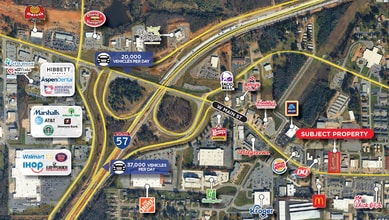 918 W Main St, Cabot, AR - Aerial map view