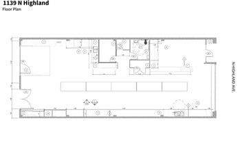1135 N Highland Ave, Los Angeles, CA for sale Floor Plan- Image 2 of 2