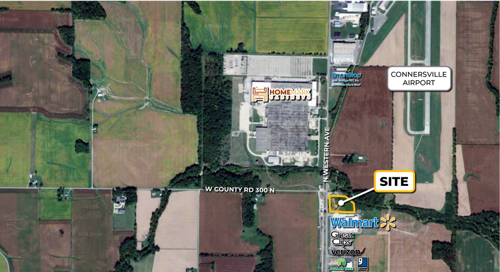 4300 N Western Ave, Connersville, IN for sale - Building Photo - Image 1 of 4