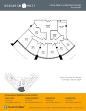 2400 Research Blvd, Rockville, MD for lease Floor Plan- Image 1 of 1