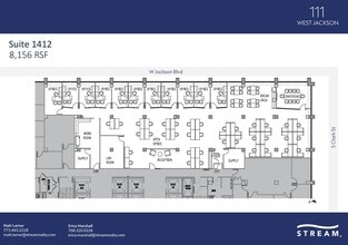 111 W Jackson Blvd, Chicago, IL for lease Floor Plan- Image 1 of 1
