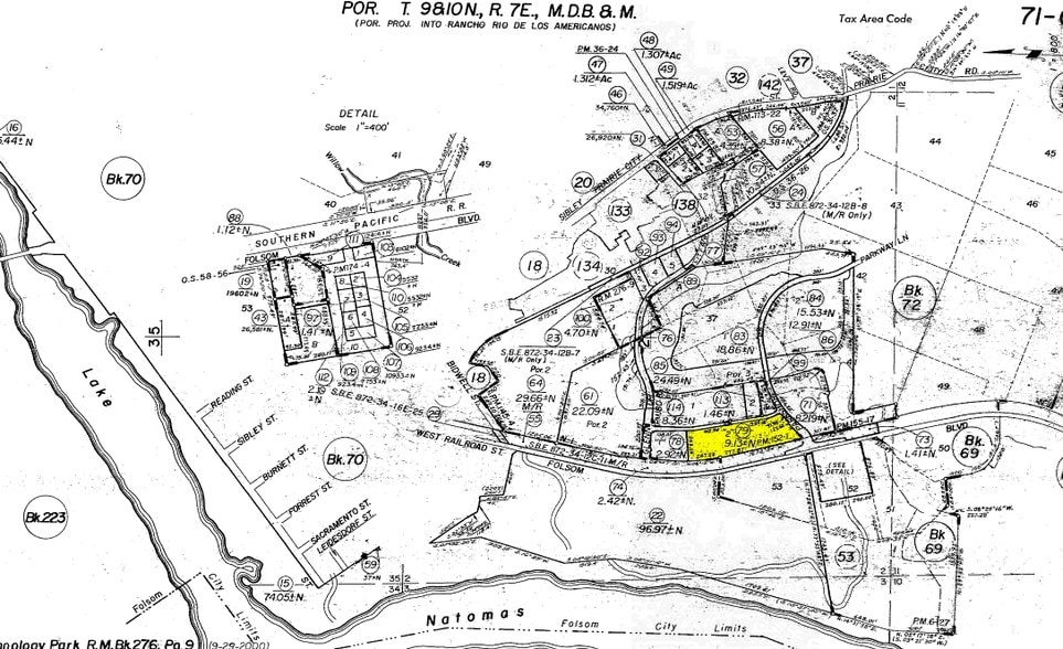 600 Coolidge Dr, Folsom, CA for sale - Plat Map - Image 1 of 1