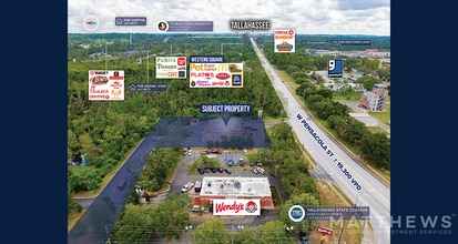 3020 W Pensacola St, Tallahassee, FL - AERIAL map view