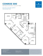 500 Medical Center Blvd, Conroe, TX for lease Floor Plan- Image 1 of 2