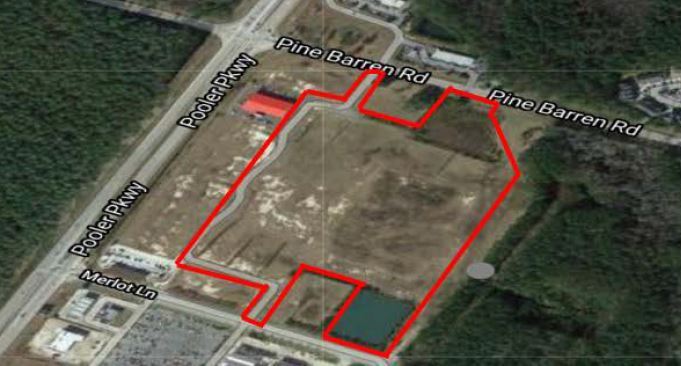 Pooler Parkway & Pine Barren Rd, Pooler, GA for sale Aerial- Image 1 of 1