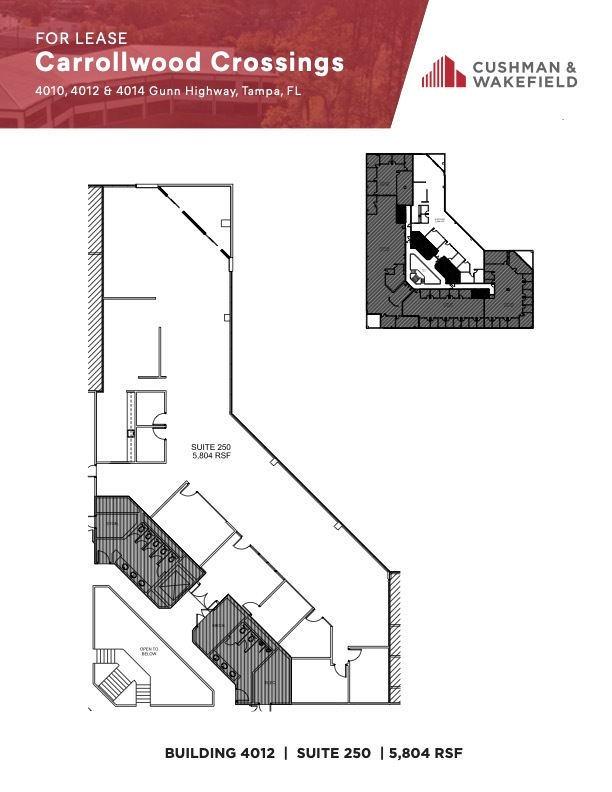 4010 Gunn Hwy, Tampa, FL for lease Floor Plan- Image 1 of 1