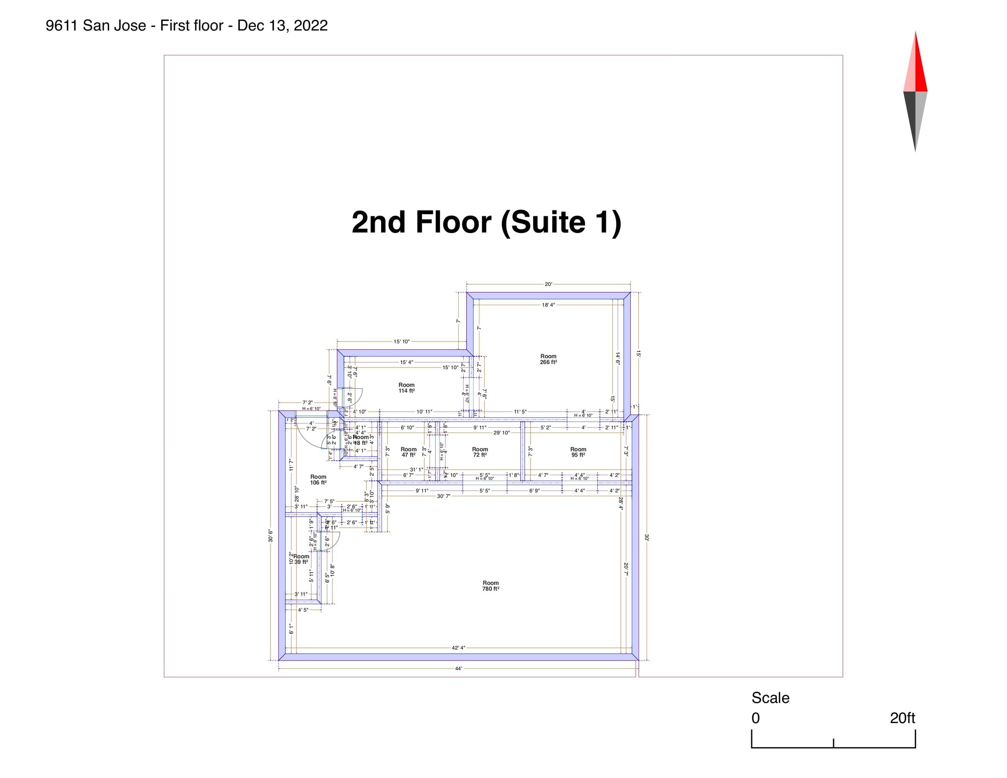 9611 San Jose Blvd, Jacksonville, FL for sale Floor Plan- Image 1 of 2
