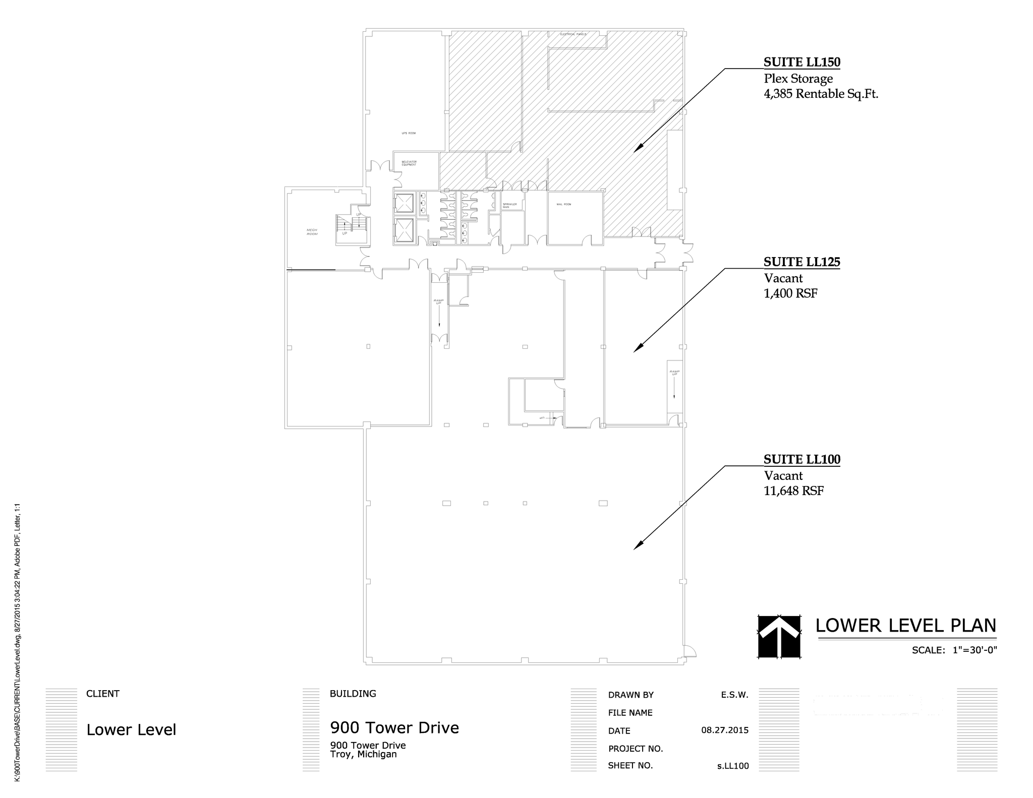 900 Tower Dr, Troy, MI for lease Floor Plan- Image 1 of 1