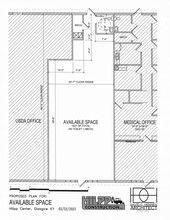 207 Ymca Way, Glasgow, KY for lease Floor Plan- Image 1 of 3