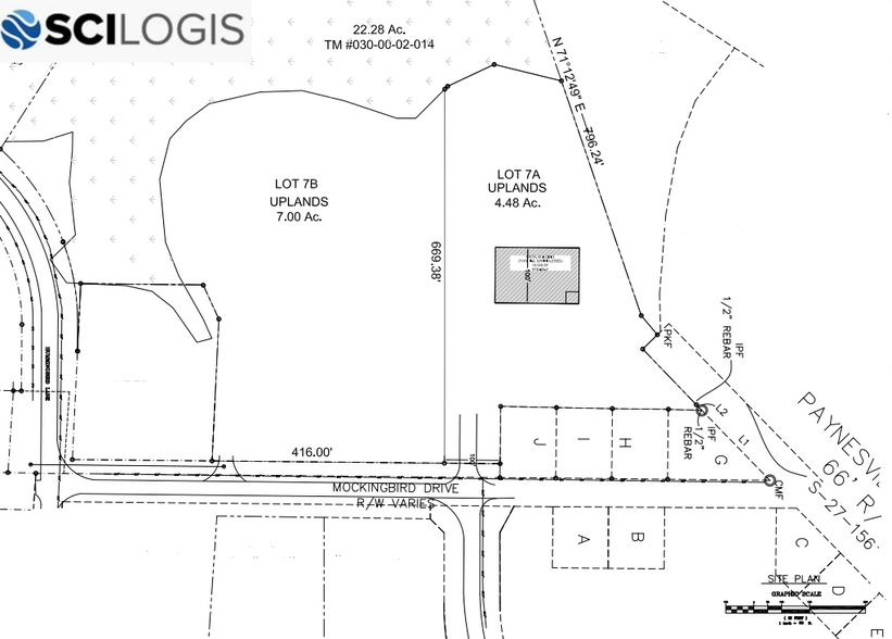 Hardeeville Commerce Park LOT 7, Hardeeville, SC for sale - Site Plan - Image 2 of 2