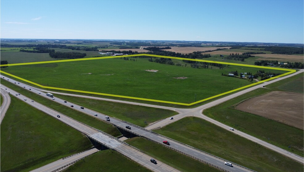 2 Hwy Rural, Rural Lacombe County, AB for sale - Aerial - Image 1 of 6