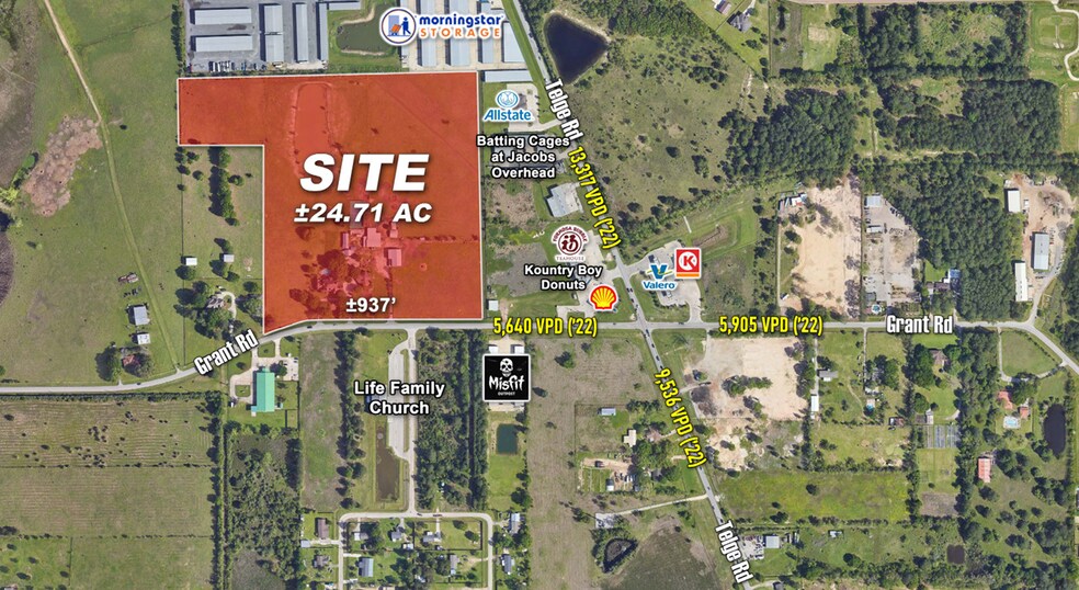 NWQ of Grant Rd, Cypress, TX for sale - Primary Photo - Image 1 of 1