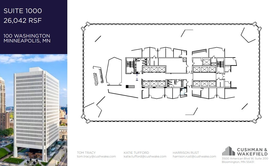 100 Washington Ave S, Minneapolis, MN for lease Floor Plan- Image 1 of 1