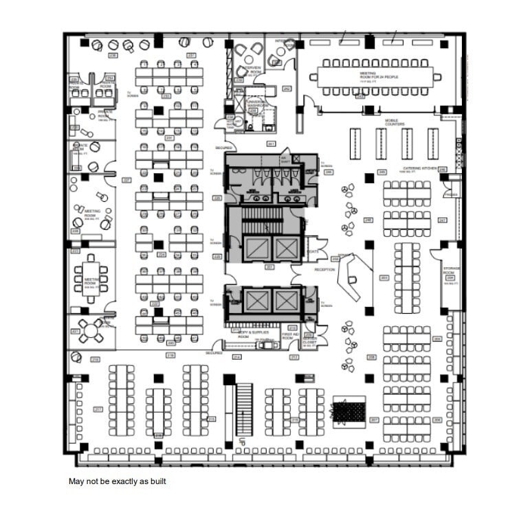 151 Bloor St W, Toronto, ON for lease Floor Plan- Image 1 of 1