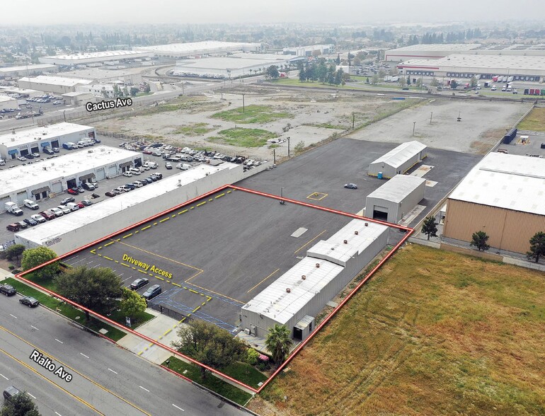 805 W Rialto Ave, Rialto, CA for lease - Aerial - Image 2 of 12