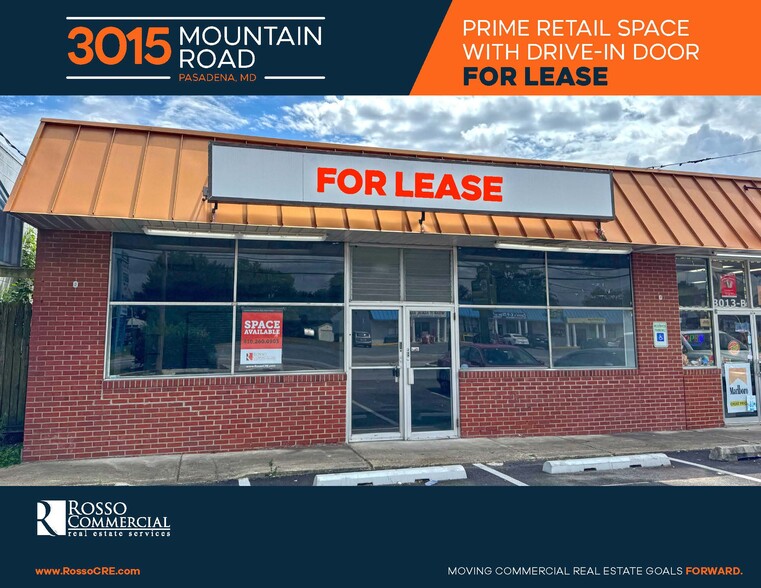 3001-3015 Mountain Rd, Pasadena, MD for lease - Building Photo - Image 1 of 12