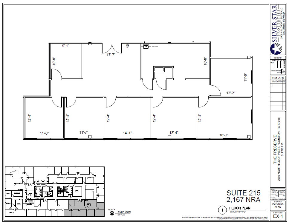 2000 N Loop Fwy W, Houston, TX for lease Floor Plan- Image 1 of 1