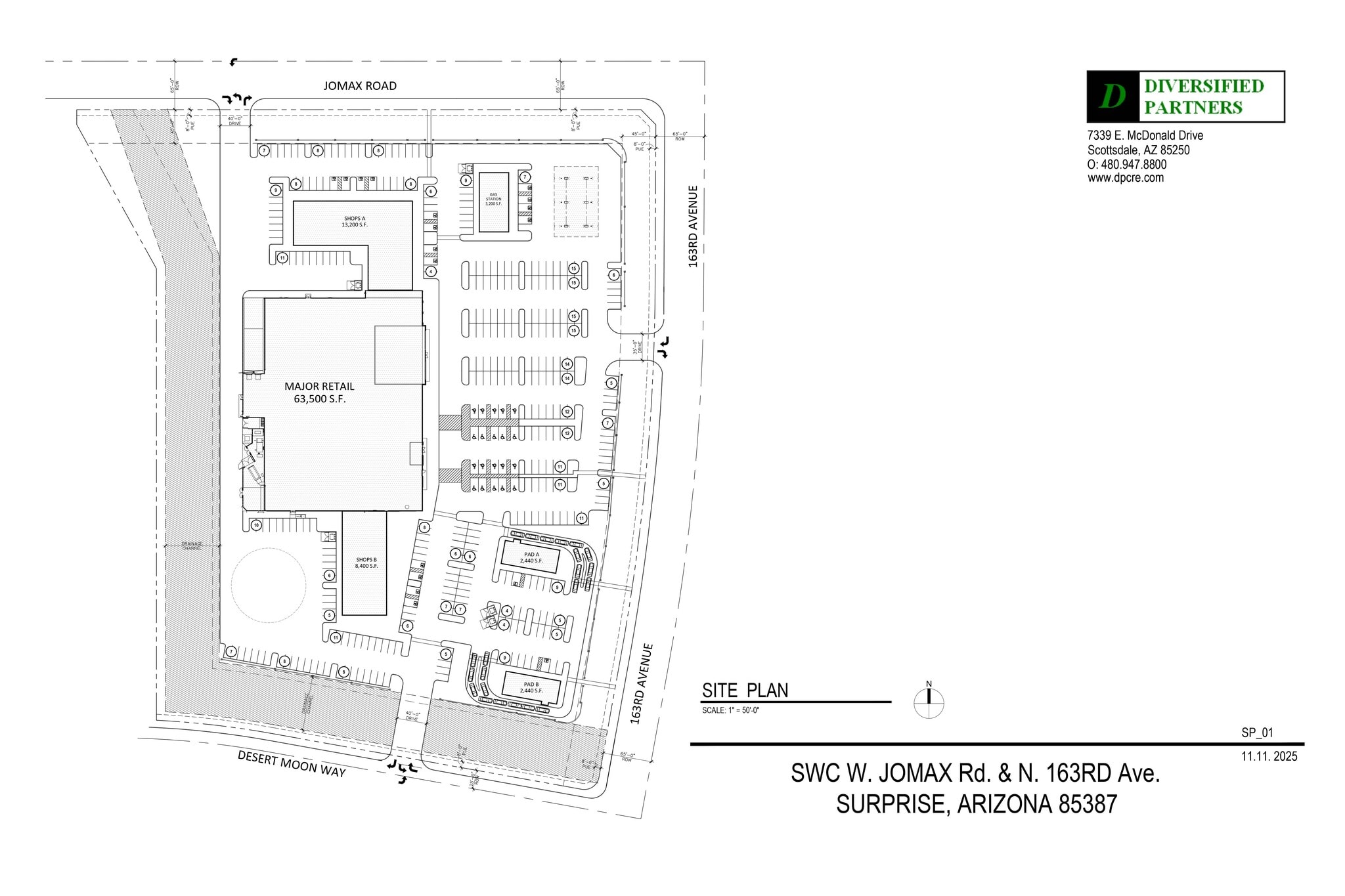 SWC W Jomax & N 163rd Rd, Surprise, AZ for lease Building Photo- Image 1 of 2