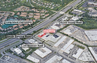 245 Newtown Rd, Plainview, NY - AERIAL  map view - Image1