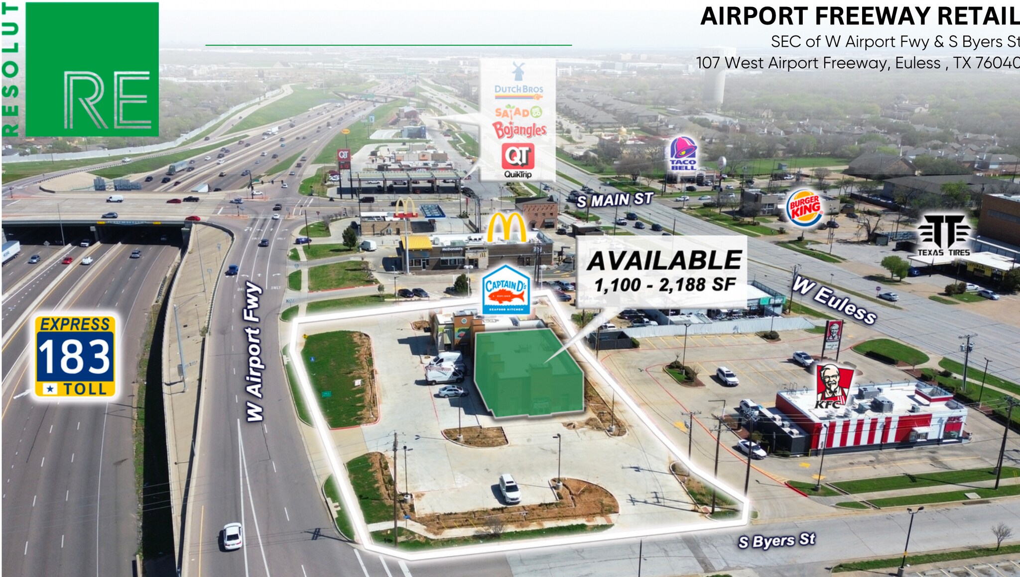 107 Airport Fwy, Euless, TX for sale Primary Photo- Image 1 of 1