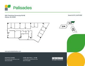 5901 Peachtree Dunwoody Rd NE, Atlanta, GA for lease Site Plan- Image 1 of 2