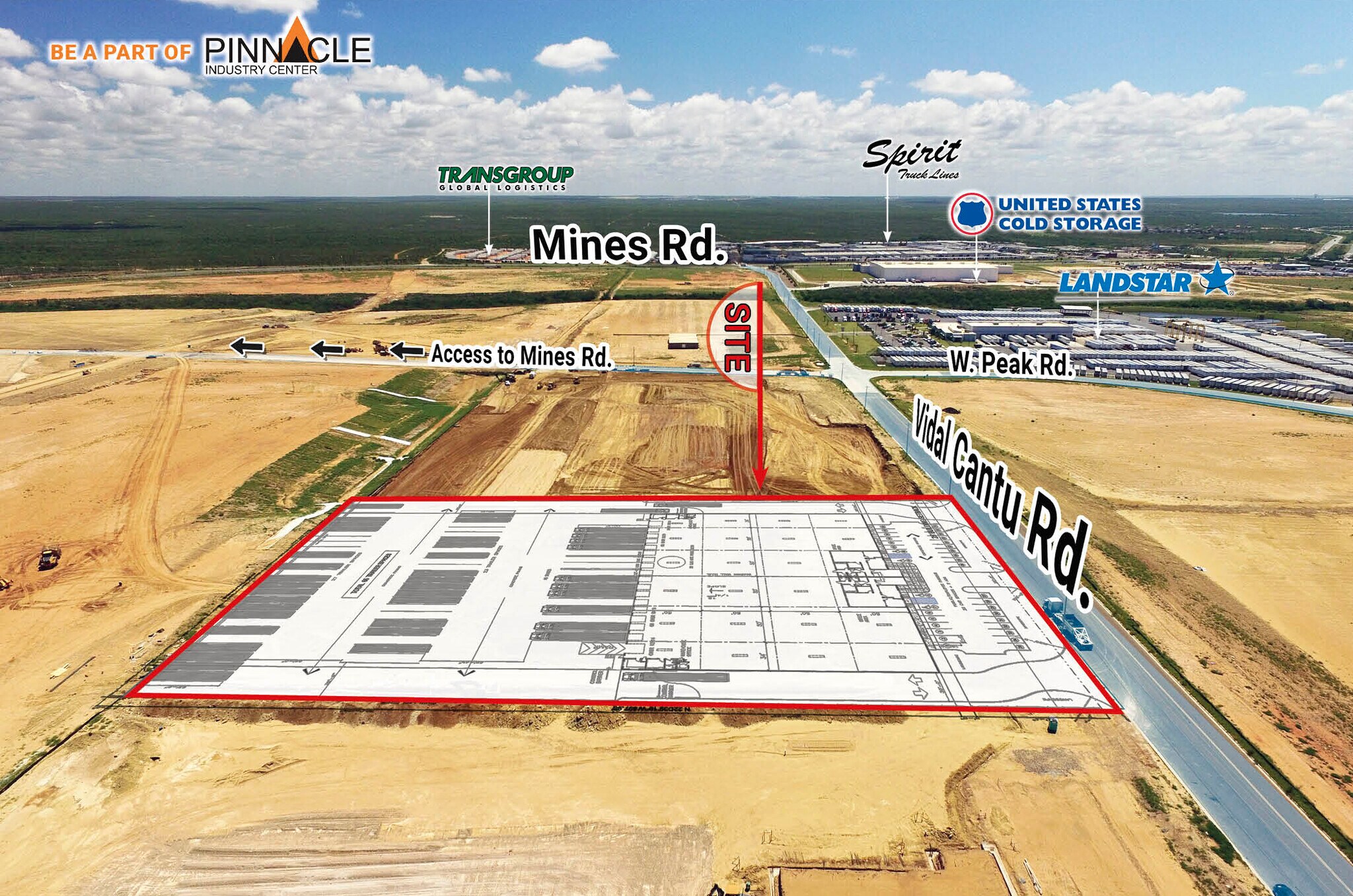 1106 Vidal Cantu Rd, Laredo, TX for sale Aerial- Image 1 of 1