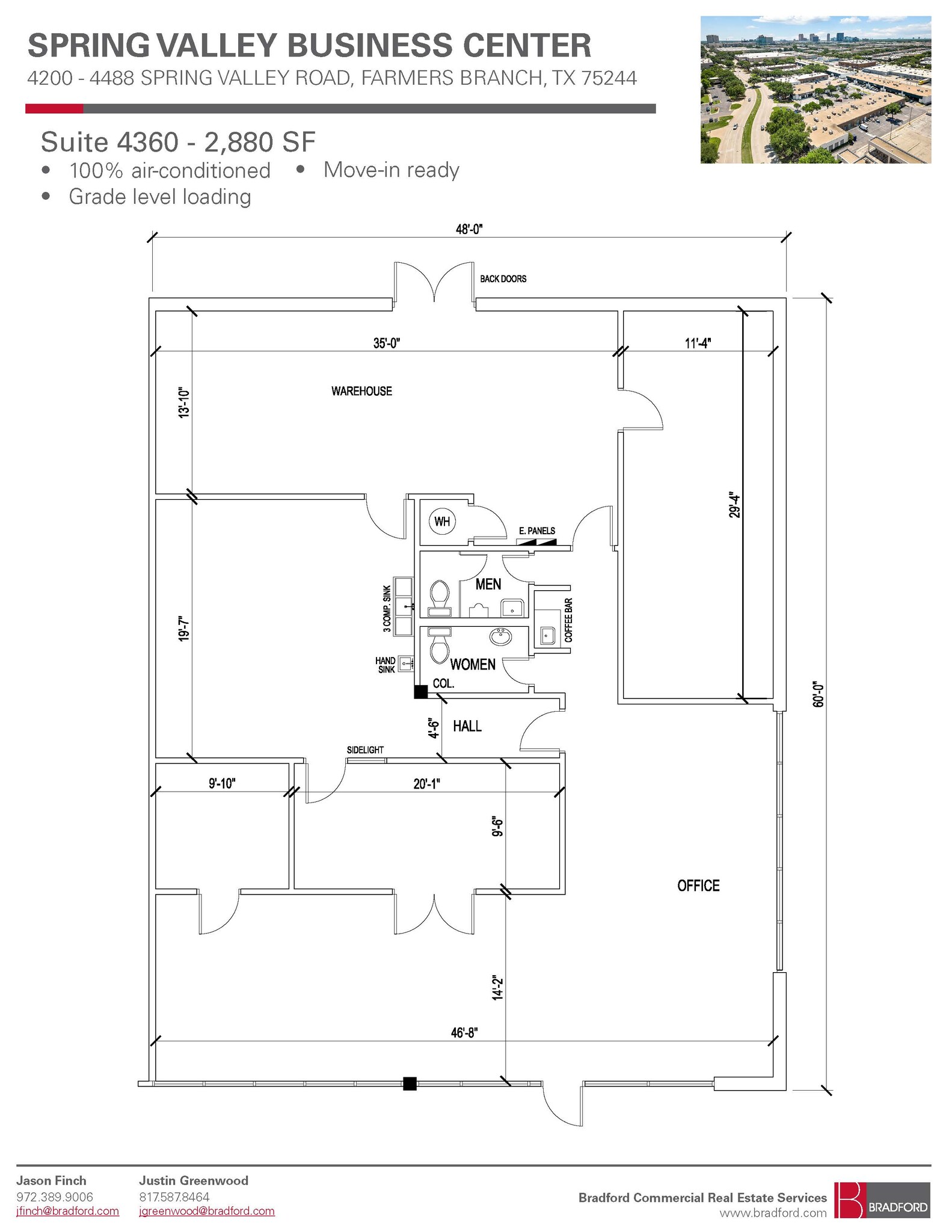 4440-4460 Spring Valley Rd, Dallas, TX for lease Floor Plan- Image 1 of 1